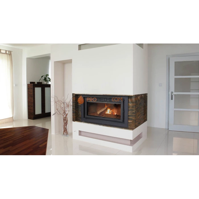 Каминная топка стальная Kratki MILA (16 кВт)