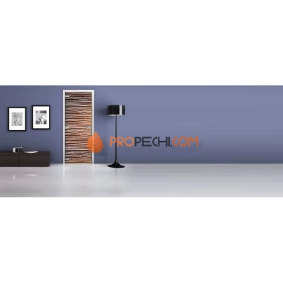 Стеклянная межкомнатная дверь DoorWood с рисунком MG-15 Бронза матовая, 2000х600 мм