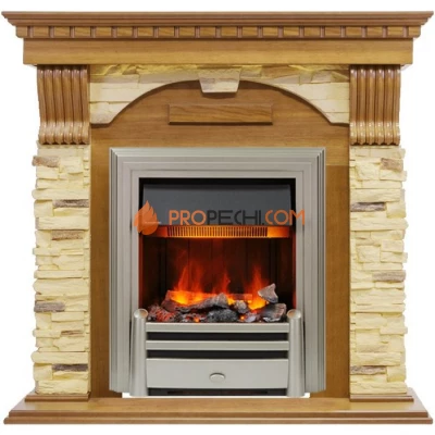 Каминокомплект Dimplex Dublin - Дуб / Сланец с очагом Chesford