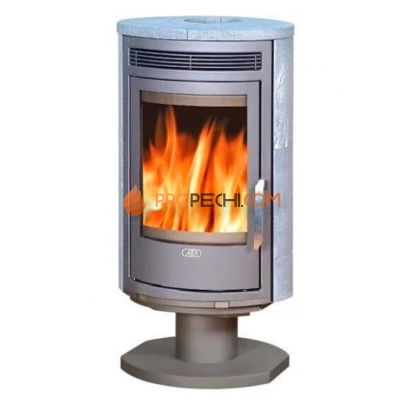 Печь-камин ABX Arktis 8 поворотный серая талькохлорит