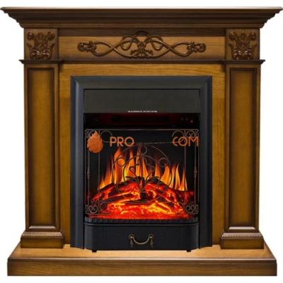 Каминокомплект Royal Flame Verona - Дуб антик с очагом Majestic FX Black