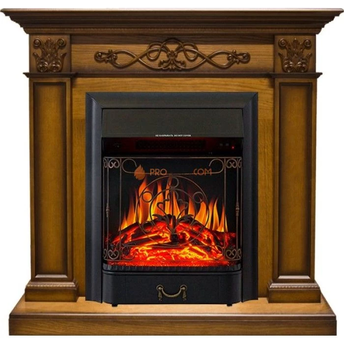 Каминокомплект Royal Flame Verona - Дуб антик с очагом Majestic FX Black