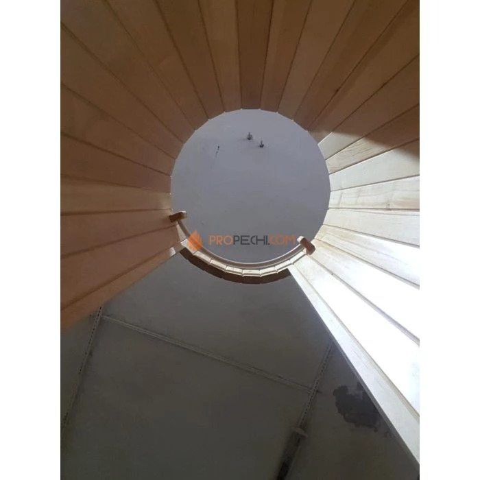 Душевая кабина НКЗ круглая, диаметр 90 см, высота 200 см