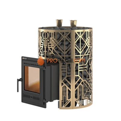 Чугунная печь для бани Эверест Steam Master GALAXY 30 (320) GOLD