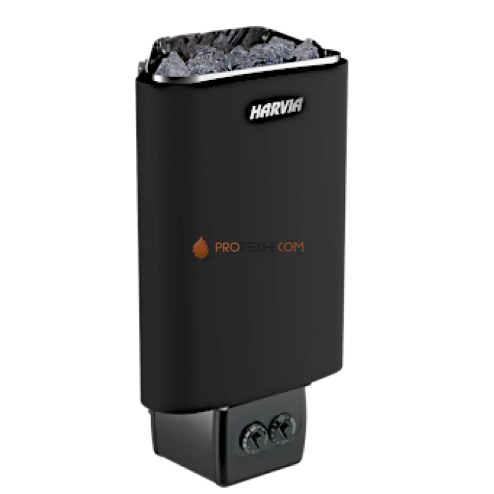 Электрическая печь Harvia Delta D36 Black (со встроенным пультом)