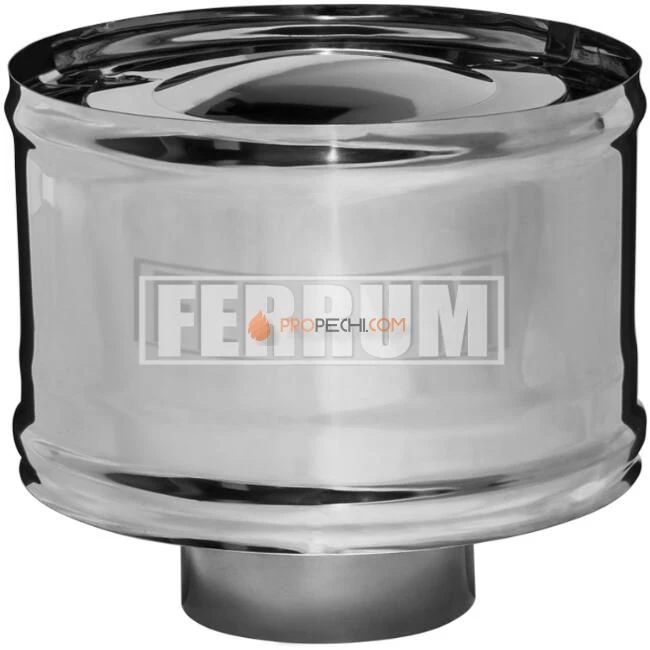 Зонт-Д с ветрозащитой, толщина 0,5 мм, Ø150 Дефлектор