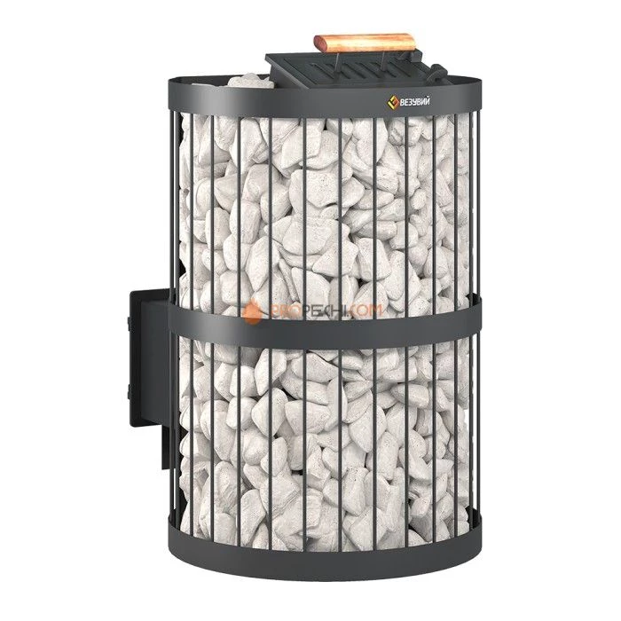 Дровяная печь для бани Везувий Скиф с закрытой каменкой Стандарт (ДТ-3)