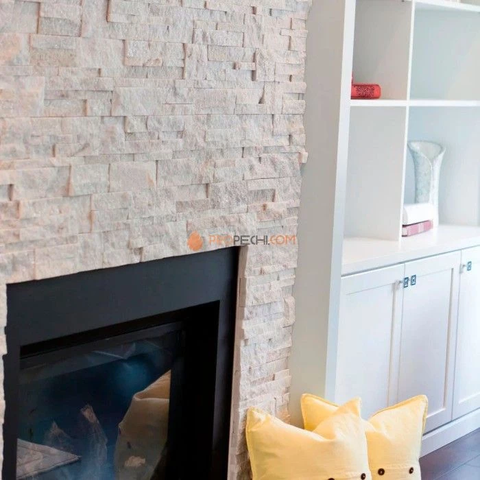 Панель Модерн Кварцит Белый (350х180мм) упак. (6шт/0,378м2)