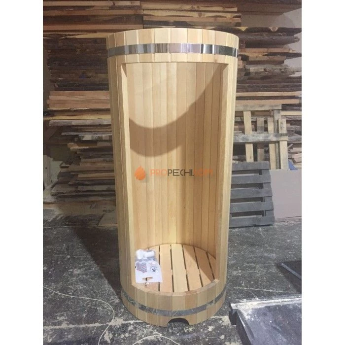 Душевая кабина НКЗ круглая, диаметр 90 см, высота 200 см