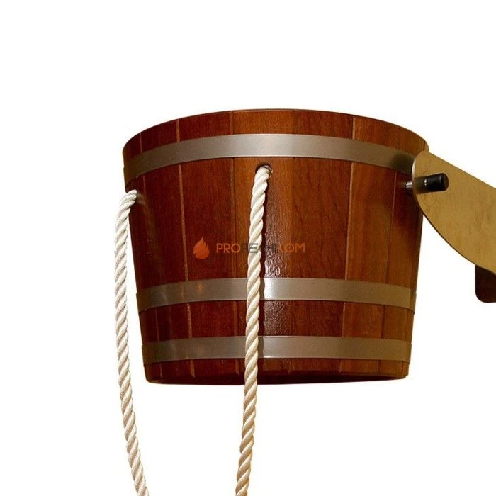 Обливное ведро Blumenberg 29л. Дерево камбала