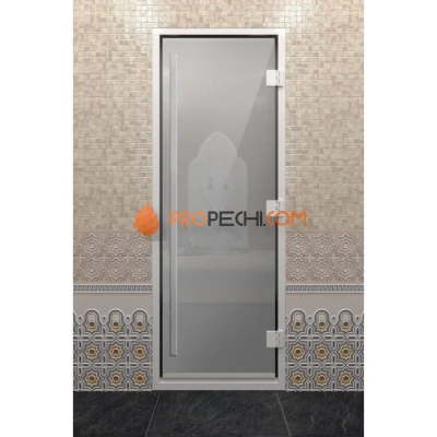 Дверь для хамама DoorWood Престиж Сатин, 2000х800 мм