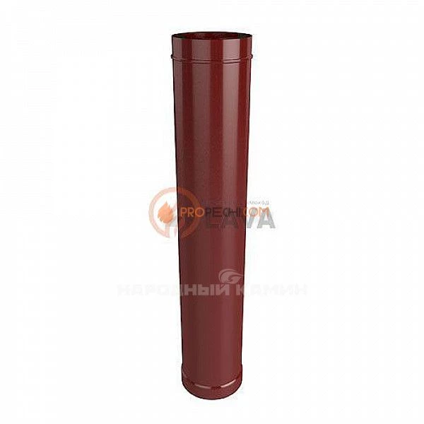 Труба-сэндвич 115/180 мм. 1 м. вишневый (3005)