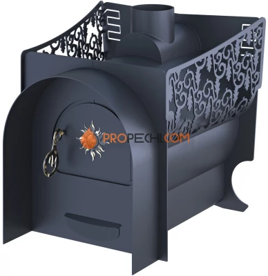 Банная печь Царь Печи Горыня Декор