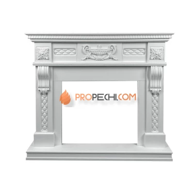 Портал Royal Flame Corsica - Матовый белый (Высота 1110мм)