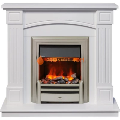 Каминокомплект Dimplex Boston - Белый (Высота 925см) с очагом Chesford