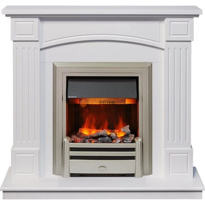 Каминокомплект Dimplex Boston - Белый (Высота 925см) с очагом Chesford