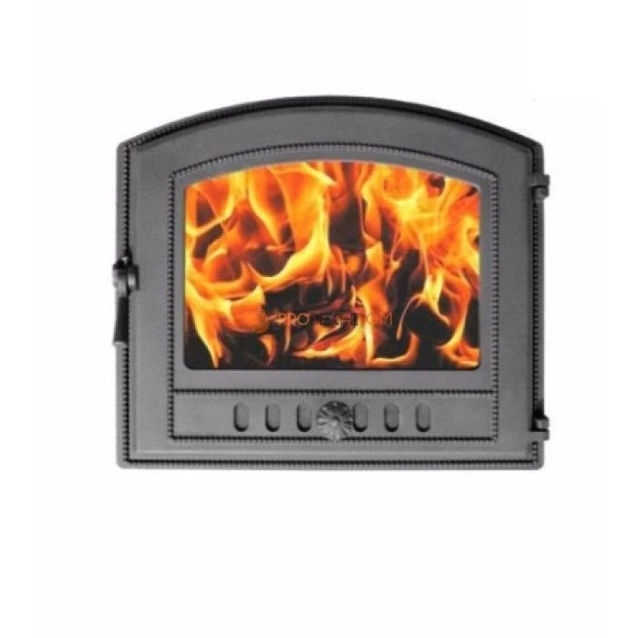 Каминная дверца Везувий 224 (антрацит)