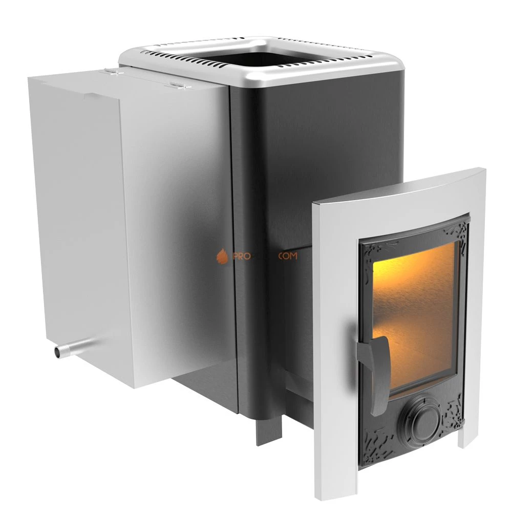 Банная печь Березка "Фаворит" 15 Каминная дверца