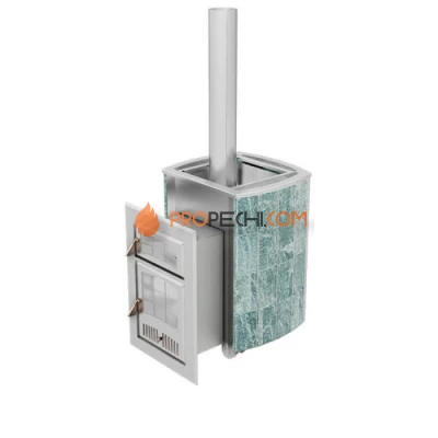 Дровяная печь для бани Инжкомцентр ВВД Чародейка PRO (змеевик)