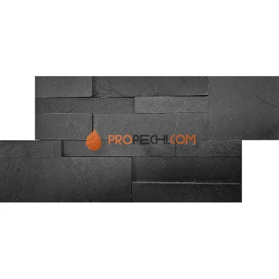 Панель Модерн Сланец Черный (350х180мм) упак. (6шт/0,378м2)