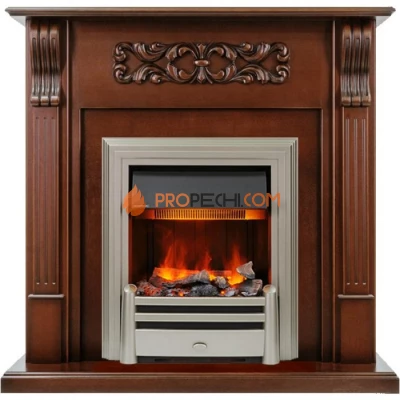 Каминокомплект Dimplex Venice - Махагон коричневый антик с очагом Chesford