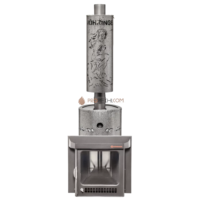 Дровяная печь для бани Ферингер Малютка в Кожухе Стандарт До 18 м³