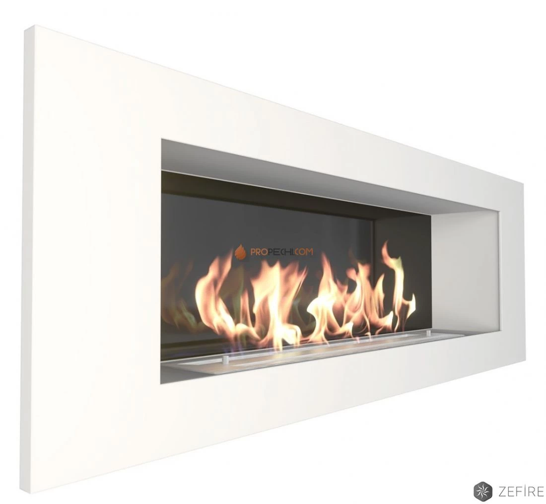 Биокамин Zefire Elliot 1200 белый со стемалитом