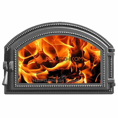 Везувий Дверка каминная 222 410x280 мм