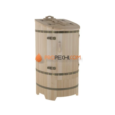 Фитобочка BentWood из кедра со скосом Премиум Натуральный