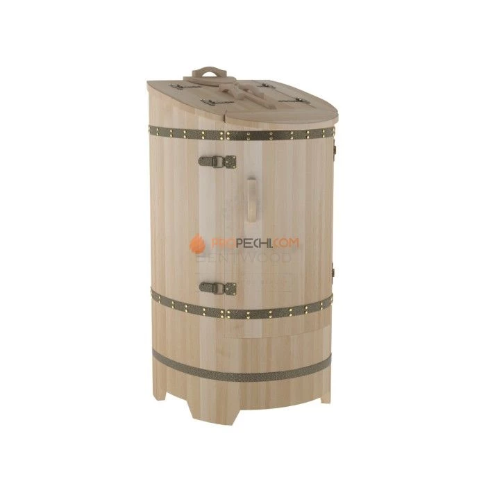 Фитобочка BentWood из кедра со скосом Премиум Натуральный