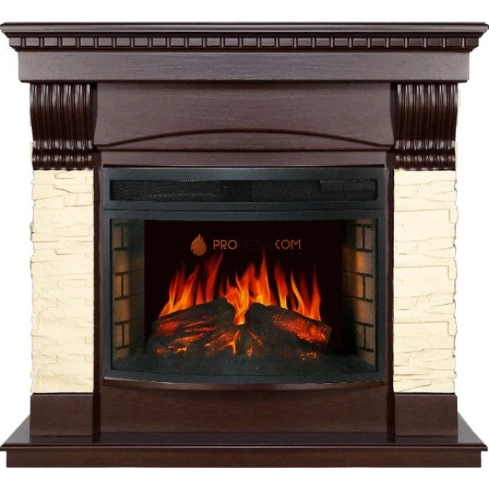 Каминокомплект Royal Flame Denver - Темный дуб с очагом Dioramic 25 LED FX
