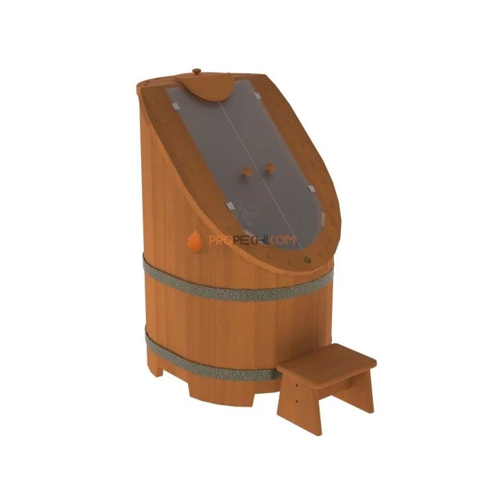 Фитобочка BentWood из кедра со стеклом Премиум Коньяк