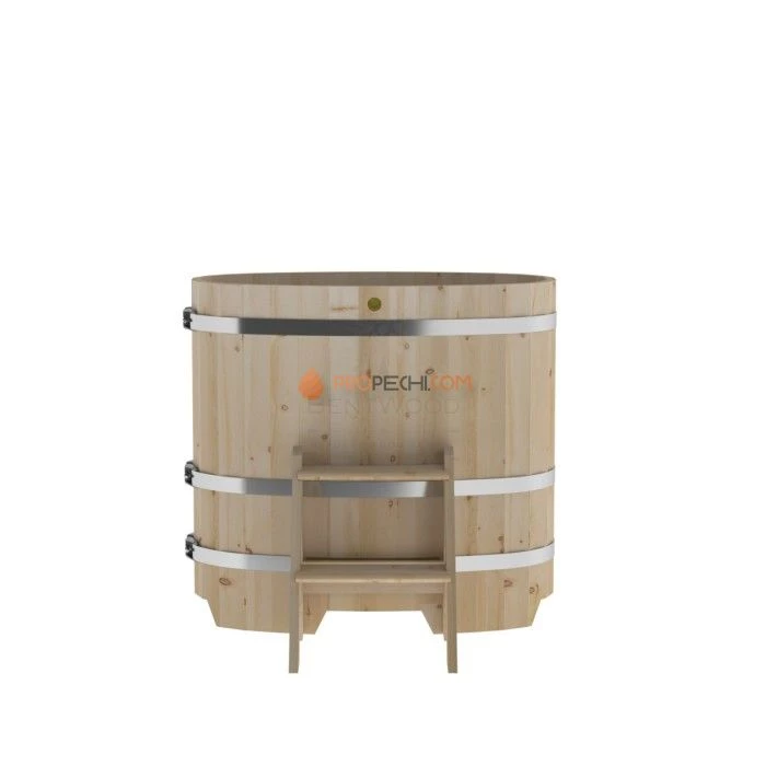 Купель BentWood овальная из кедра 0,59х1,06 стандарт