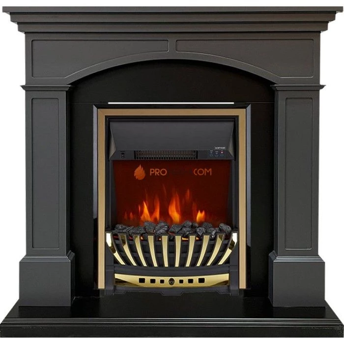 Каминокомплект Royal Flame Langford - Серый графит с очагом Aspen Gold