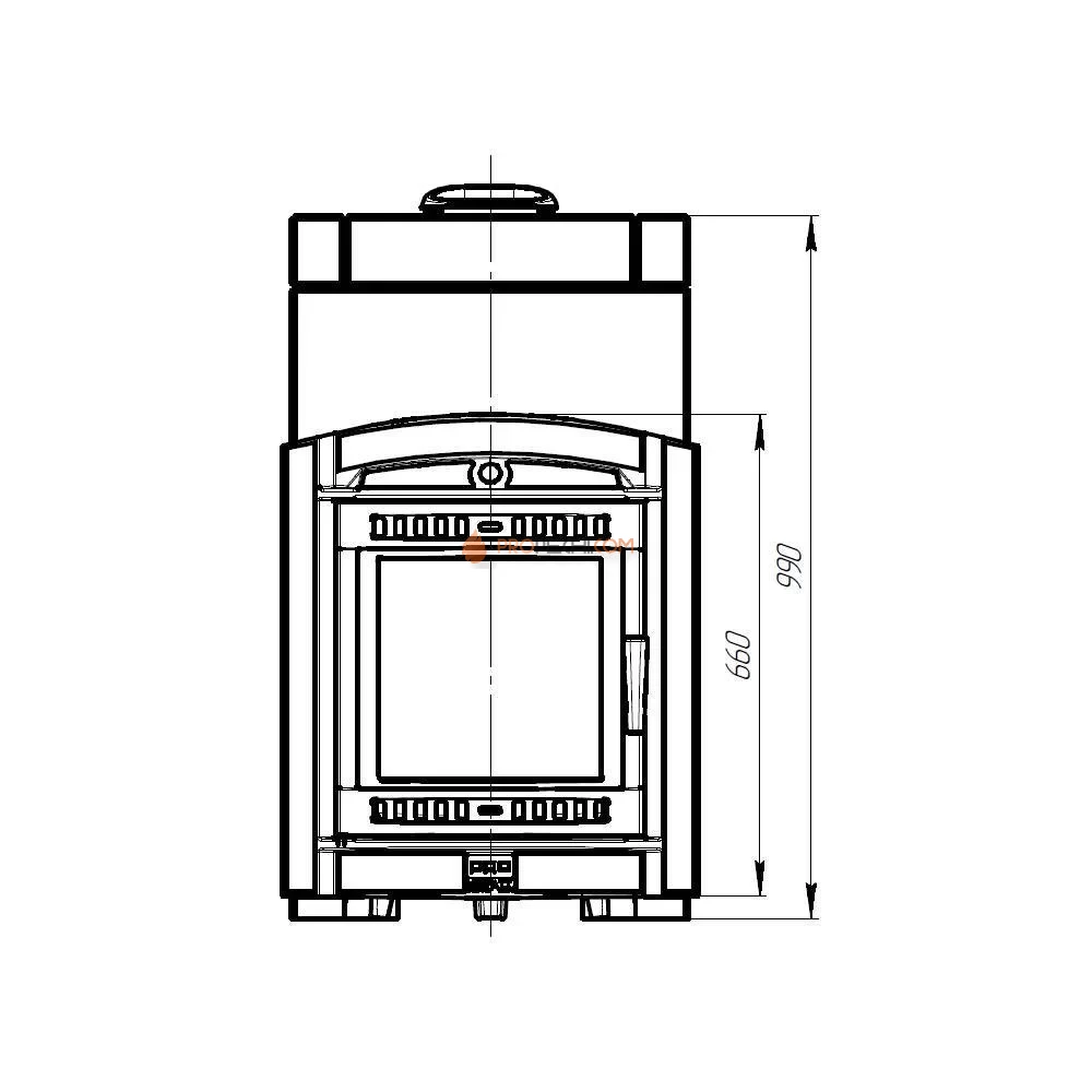 Банная печь Атмосфера XL+ в облицовке "Талькохлорит"