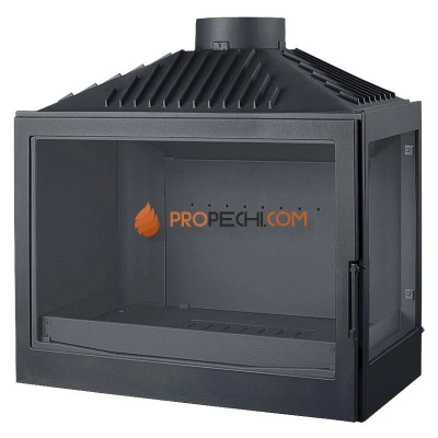 Каминная топка Liseo Castiron LCI 007 GFR стекло справа