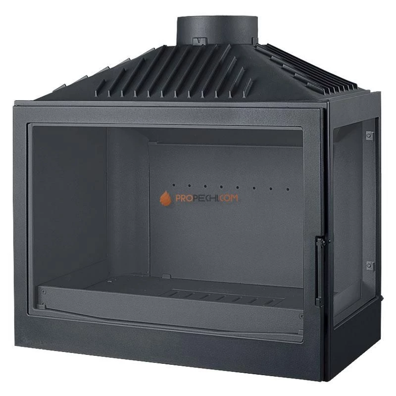 Каминная топка Liseo Castiron LCI 007 GFR стекло справа