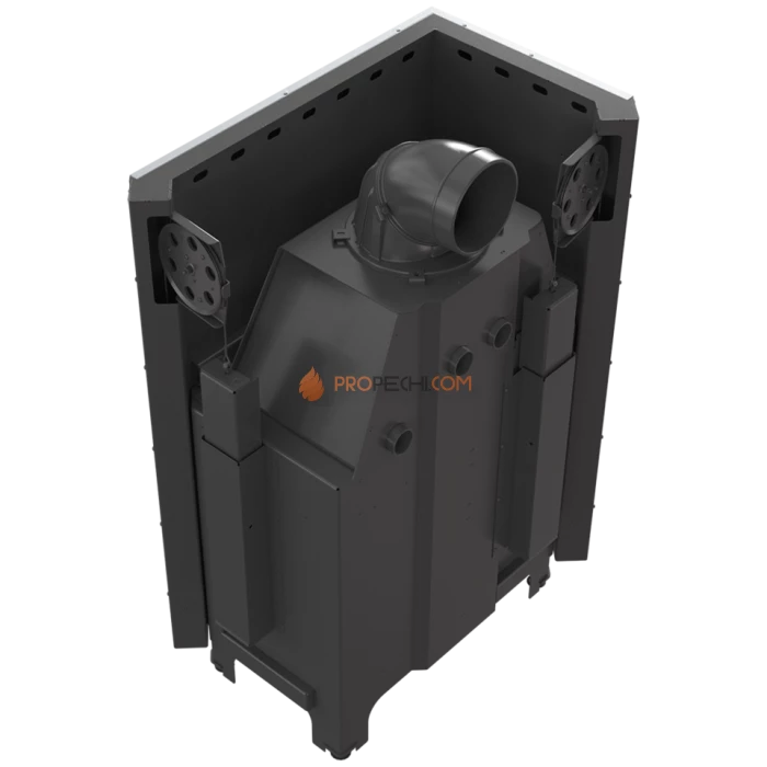 Каминная топка стальная Kratki MBO/L/BS/G