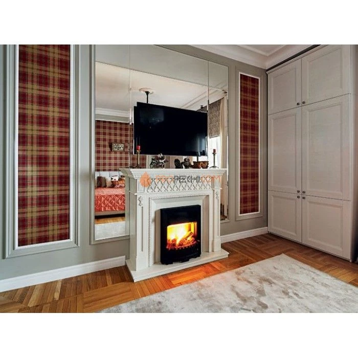 Электрокамин Dimplex Alexandria - Махагон коричневый антик с очагом Cavendish