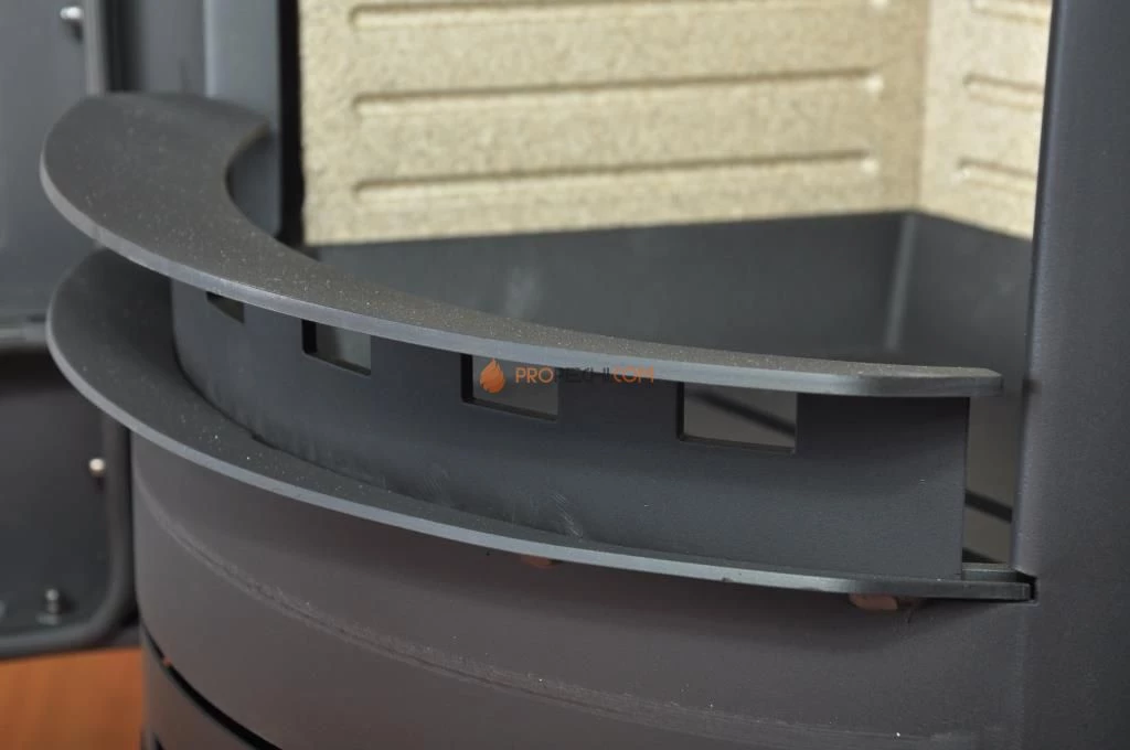 Печь-камин Thorma TOLEDO, черная