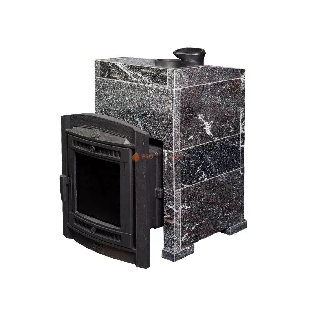 Печь банная "Атмосфера L" в облицовке "Амфиболит"