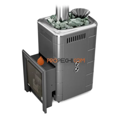 Печь для бани Термофор Таймыр 2017 Carbon БСЭ ЗК ТО антрацит