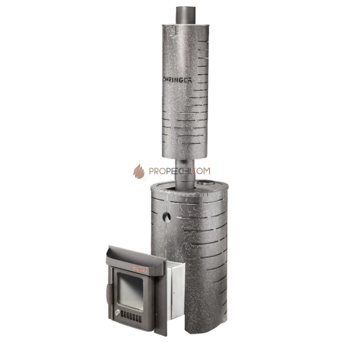 Дровяная печь для бани Ферингер Мини в кожухе Лайн до 18 м³