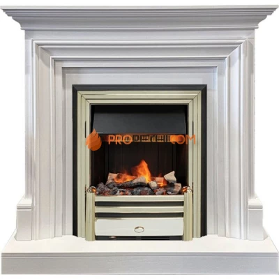 Каминокомплект Dimplex Bradford - Белый с очагом Cavendish