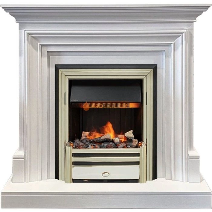 Каминокомплект Dimplex Bradford - Белый с очагом Cavendish