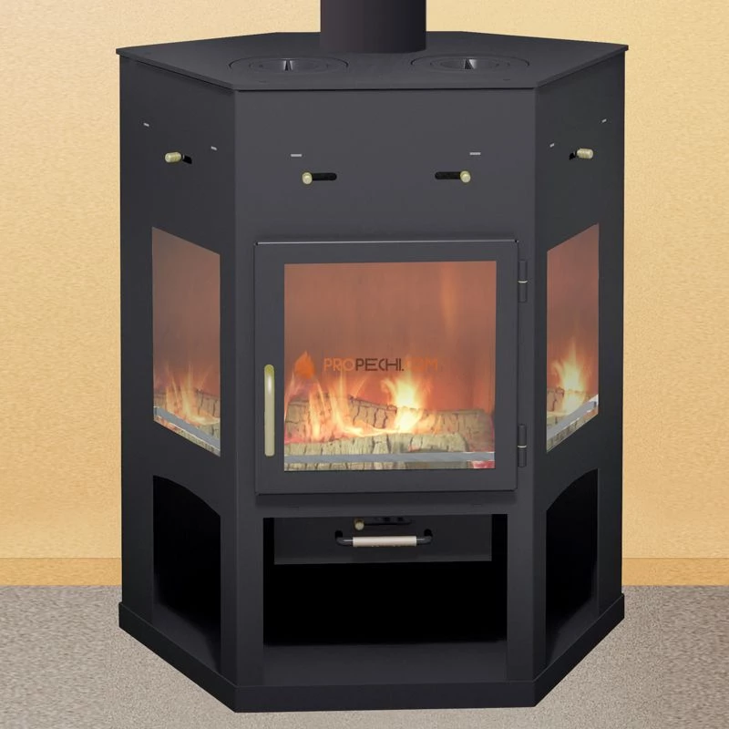 Печь-камин Мета-Бел Енисей с плитой