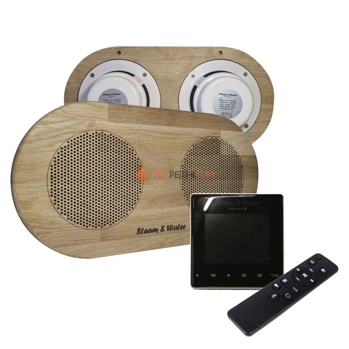 Комплект акустической системы SW 2 Black Standart Wood, двойной Овал (Встраиваемый)