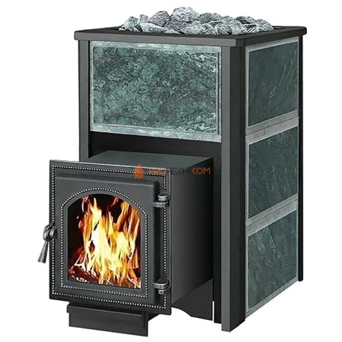 Чугунная печь для бани Везувий Легенда 28 (270) Змеевик