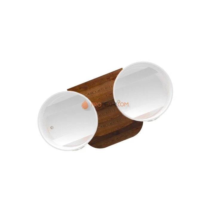 Подиум BentWood на 2 купели D 1,17 из мореной лиственницы