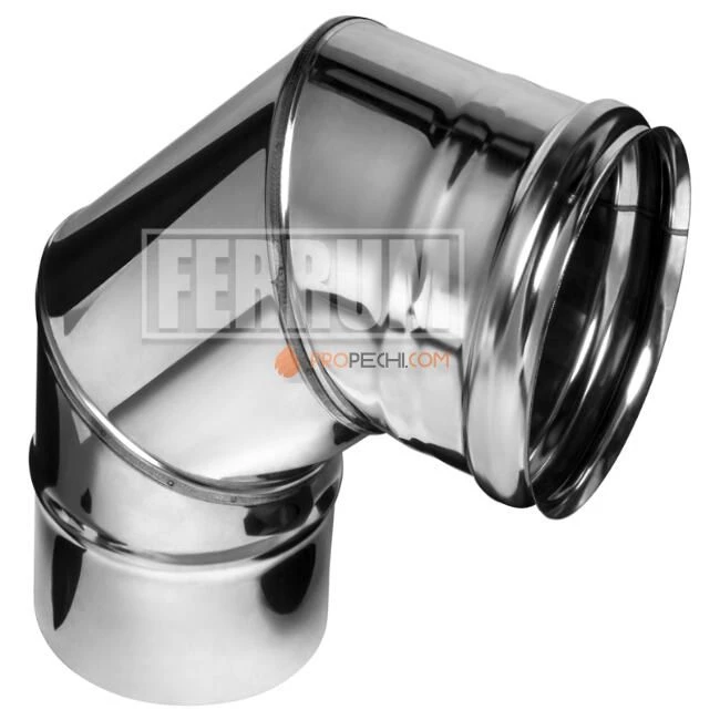 Колено угол 90°, толщина 0,8 мм, Ø180